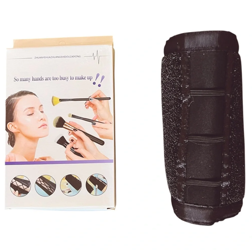 Multi Makeup Artist Brush Convenient Comfy Wrist Holder Professional MUA Tool